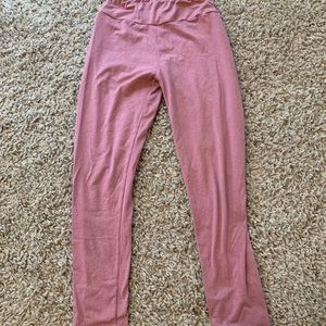 Lularoe soft light pink leggings